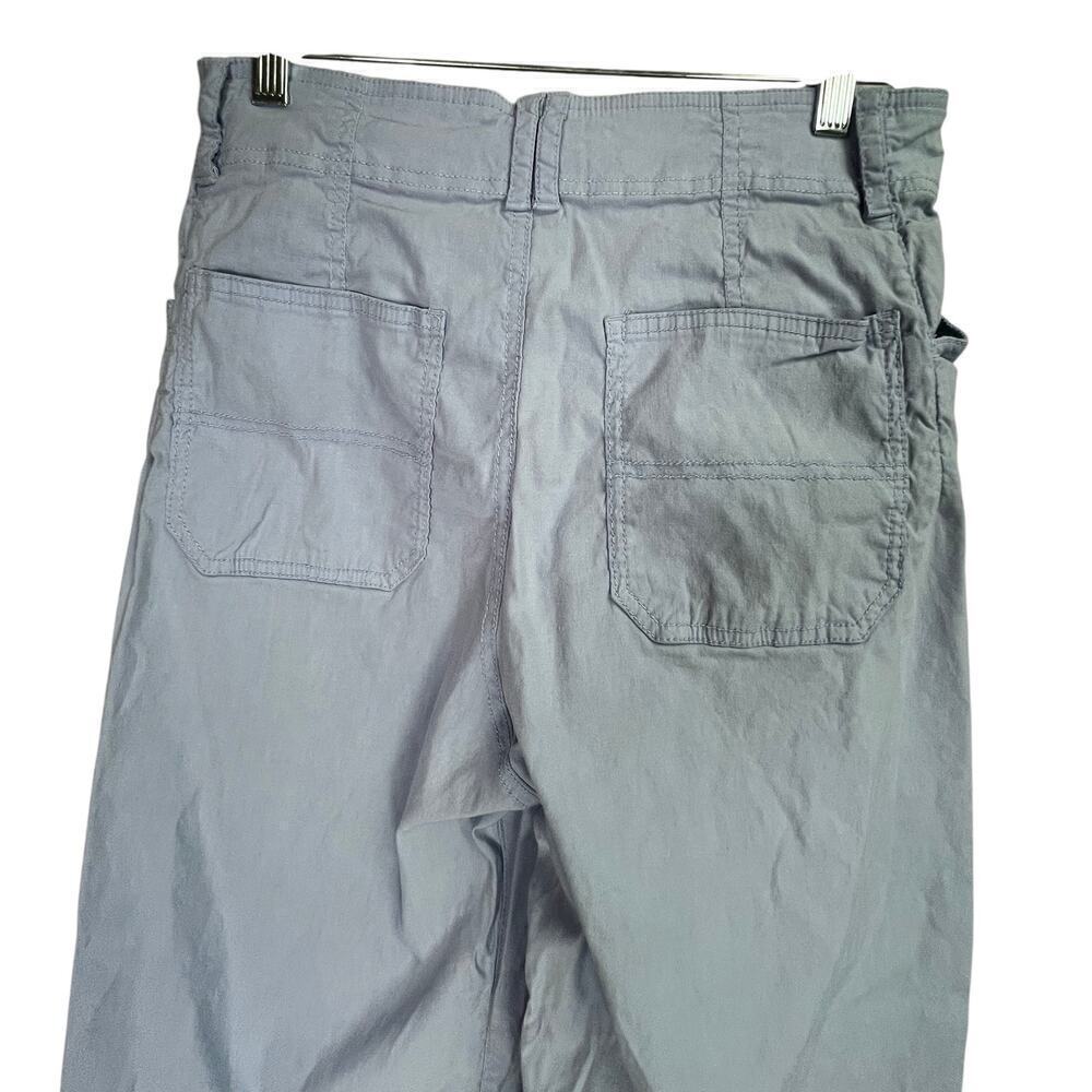 Anthropologie Light Blue High Waist Wide Leg Flare Pants 6/30 - Picture 13 of 14